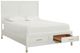 Bassett® Furniture Tidewater Hampton White Queen Panel Bed-3