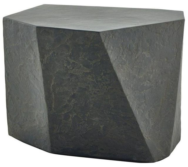 Uttermost® Parra Slate Concrete Indoor-Outdoor Side Table-3