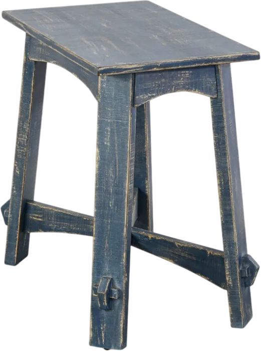 Sunny Designs™ Marina Ocean Blue Chair Side Table-0