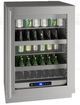 U-Line® Stainless Steel 24" Reversible Hinge Refrigerator-0