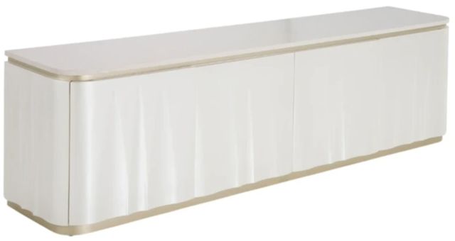 Michael Amini® London Place Creamy Pearl Media Cabinet-0