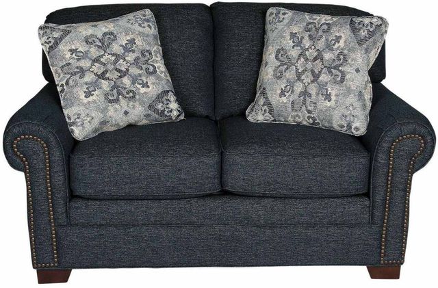 Craftmaster® Elevation Dark Blue Loveseat-0