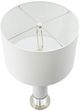 A & B Home Clear/White Table Lamp-2