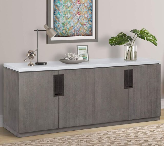 Parker House® Pure Modern Moonstone Credenza-1