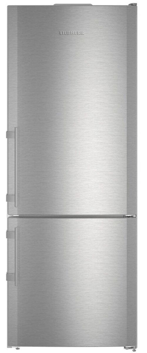 Liebherr 30 in. 16.8 Cu. Ft. SmartSteel Counter Depth Bottom Freezer Refrigerator