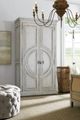 Hooker® Furniture Boheme Bilzen Whitewash Wardrobe-1