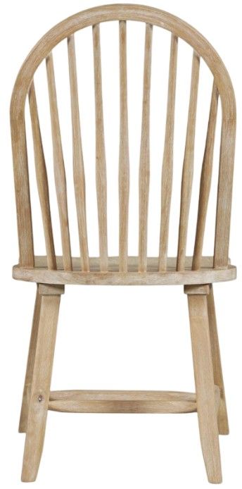 Jofran Inc. Sierrafina 7-Piece Almond Trestle Dining Table Set-4
