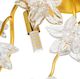A & B Home Clear/Gold Wall Mounted Light-4