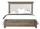 Furniture of America® Philomath Aged Oak Queen Panel Bed-0
