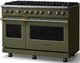 Viking® 5 Series 48" Martini Pro Style Gas (LP) Range with Brushed Brass Trim-2