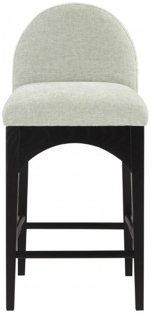 Meridian Furniture Waldorf Mint/Black Counter Stool-1