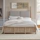 Liberty Furniture Proximity Place Barley Buff Queen Poster Bed-1