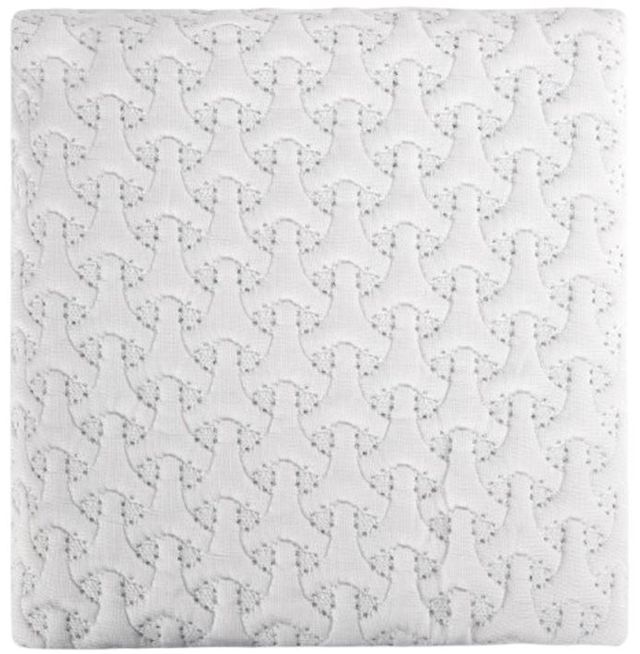 BEDGEAR® Ver-Tex® Silver/White Crib Mattress Protector-1