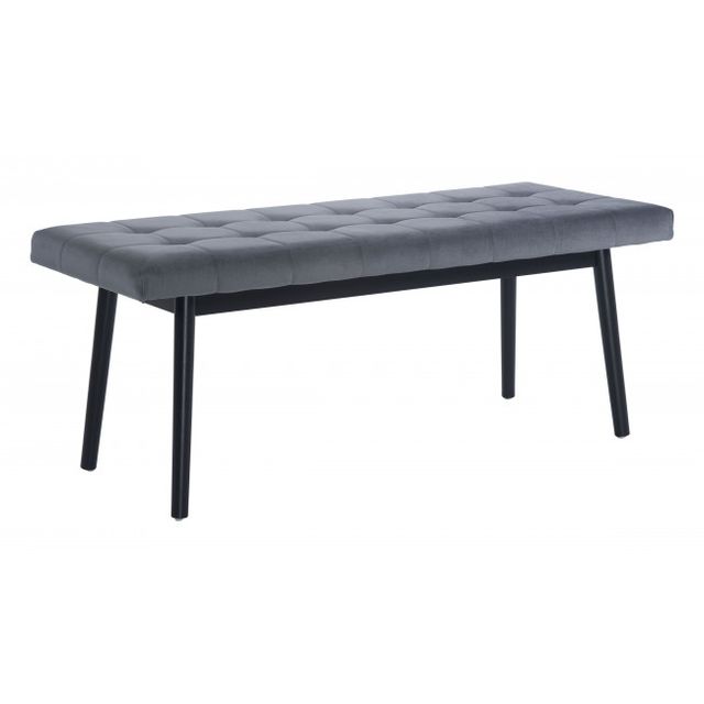 Zuo® Modern Tanner Gray/Black Bench-0