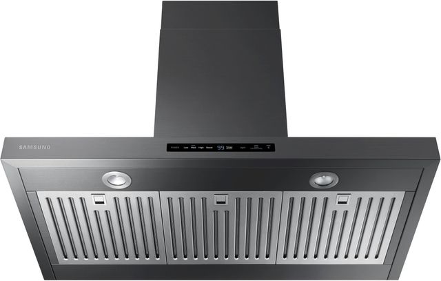 Samsung 36" Black Stainless Steel Wall Mounted Range Hood-3