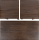 Jofran Inc. Eros 3-Piece Chestnut Occasional Table Set-3
