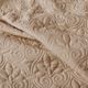 Olliix by Madison Park 3 Piece Khaki King Quebec Fitted Bedspread Set-4
