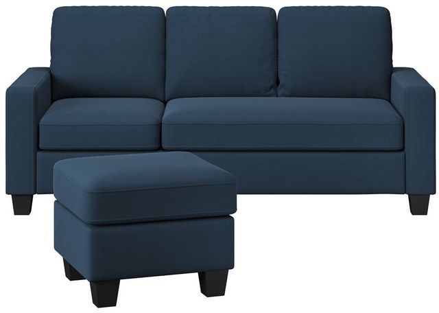 Emerald Home Nix 2-Piece Navy Sectional Sofa-3