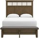 Benchcraft® Shawbeck Dark Brown Queen Panel Bed-1