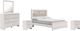 Signature Design by Ashley® Altyra 5-Piece White Queen Bookcase Bed Set-0