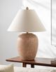 Surya Turin Glazed Pink Table Lamp-4