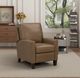BarcaLounger® Fremont Hillwood Toffee Manual Recliner-1