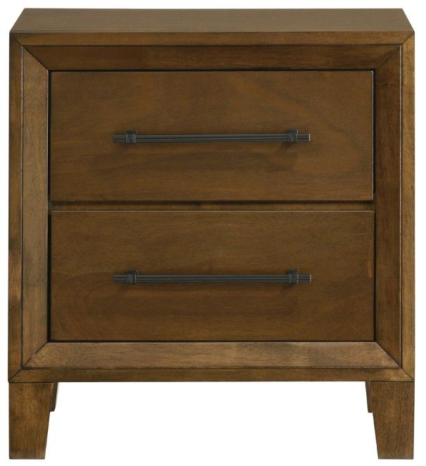 New Classic® Home Furnishings Ballard Walnut Nightstand-2