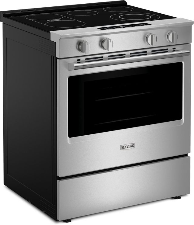 Maytag® 30" Fingerprint Resistant Stainless Steel Slide-In Electric Range-3