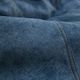 CordaRoy's® Blue Sueded Denim Full Bean Bag-1