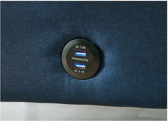 Signature Design by Ashley® Sivley Navy Futon-4