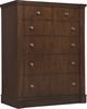 Hooker® Furniture Archives Classic Walnut 6-Drawer Chest-0