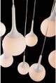 Zuo® Epsilon White Ceiling Lamp-5