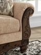 Signature Design by Ashley® Chelsworth Brown/Golden Loveseat-2