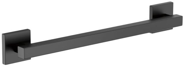 Brizo Matte Black 18"Linear Square Grab Bar-0