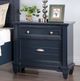 Furniture of America® Manzanillo 4-Piece Slate Blue Queen Bedroom Set-5