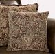 Furniture of America® Ensenada Brown/Dark Cherry Sofa-2