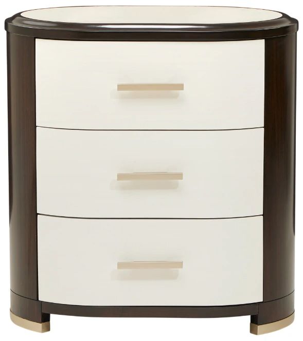 Michael Amini® Paris Chic Espresso Nightstand-1