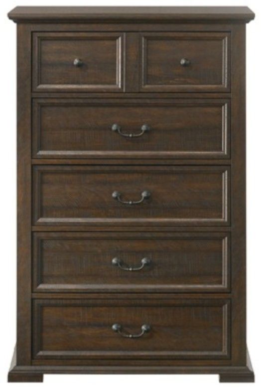 American Wholesale Furniture Savana Brown Chest-0