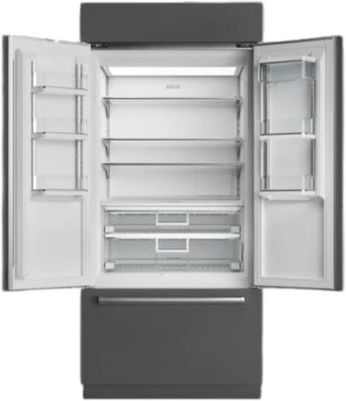 Sub-Zero® Classic Series 36" 20.5 Cu. Ft. Stainless Steel Built In French Door Refrigerator-2