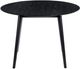 Armen Living Arcadia Black 48" Round Dining Table-0