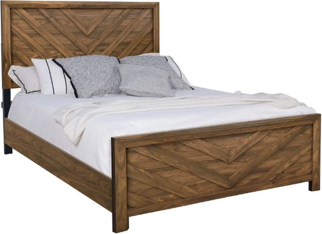 New Classic® Home Furnishings Biscayne Sable Youth Full Panel Bed-0