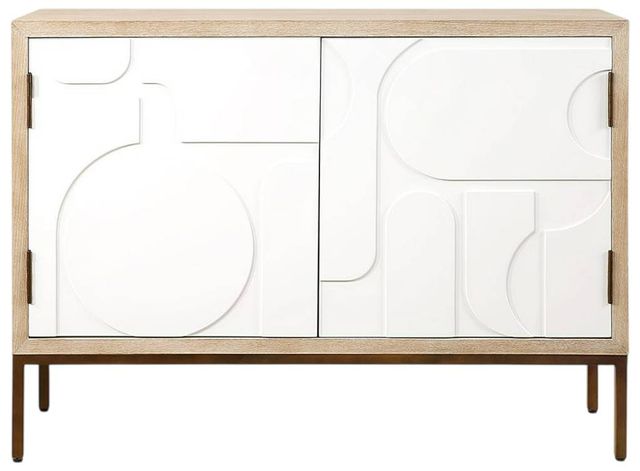 Uttermost® Weimar Cream/Natural Cabinet-3
