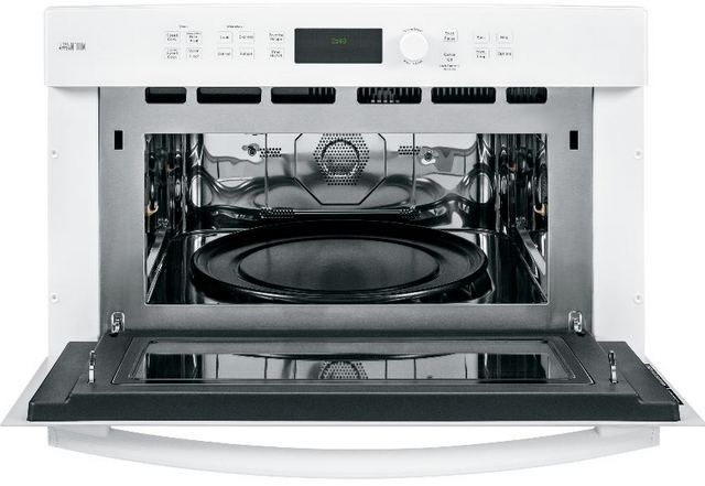 GE Profile™ Series Advantium® 30" Electric Single Oven Built In-White-1