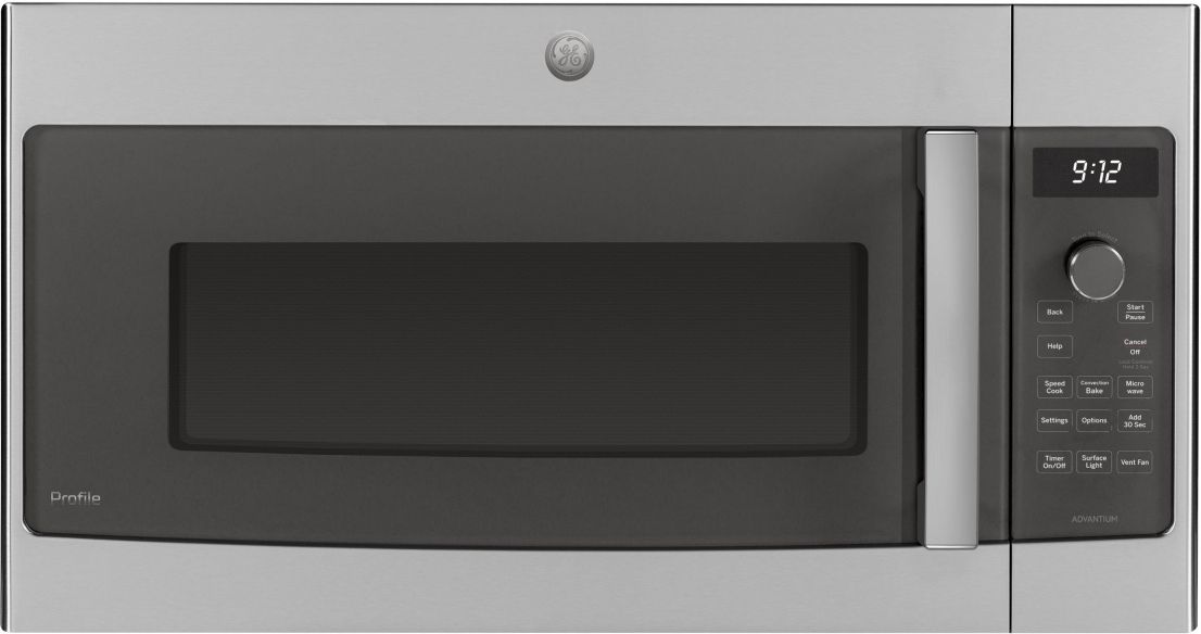 GE Profile™ 1.7 Cu. Ft. Stainless Steel Over The Range Microwave