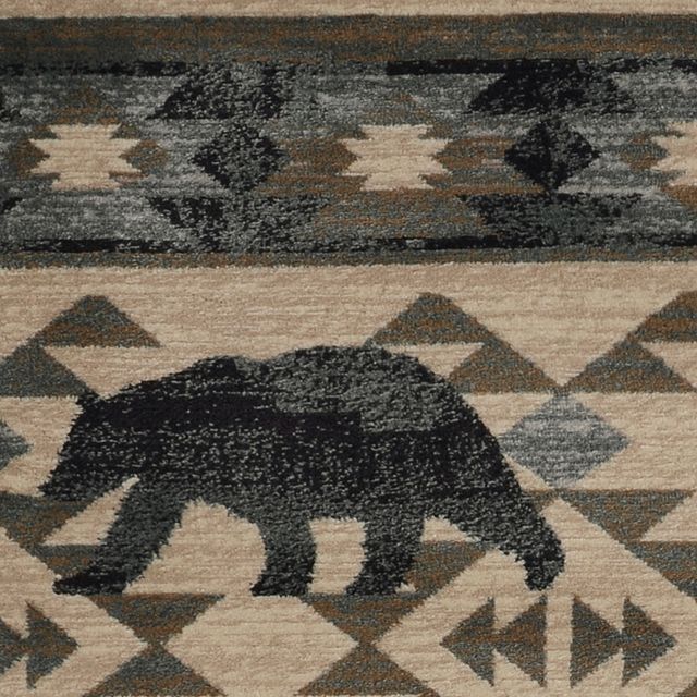 KAS Rugs Chester 5634 Ivory/Blue Montana 5'x8' Rug-3