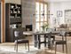 Hooker® Furniture Curata Mountain Modern Dining Table with Black Base-1