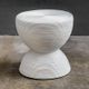 Uttermost® Bongo Satin White Side Table-1