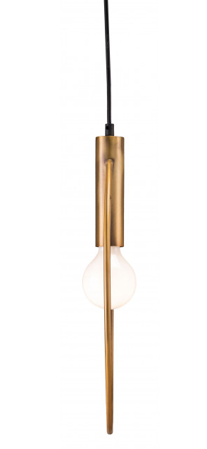 Zuo® Modern Irenza Gold Ceiling Lamp-1