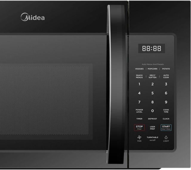 Midea® 1.7 Cu. Ft. Black Over The Range Microwave-4