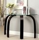 Furniture of America® Nieve Dark Walnut Sofa Table -0